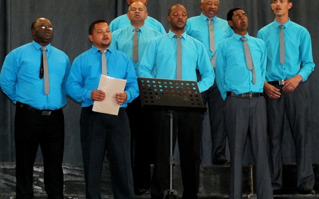 Die Inspirational Mannekoor van Blompark